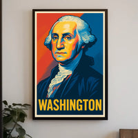 George Washington 1St President Poster
