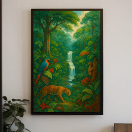 Jungle Serenity Poster