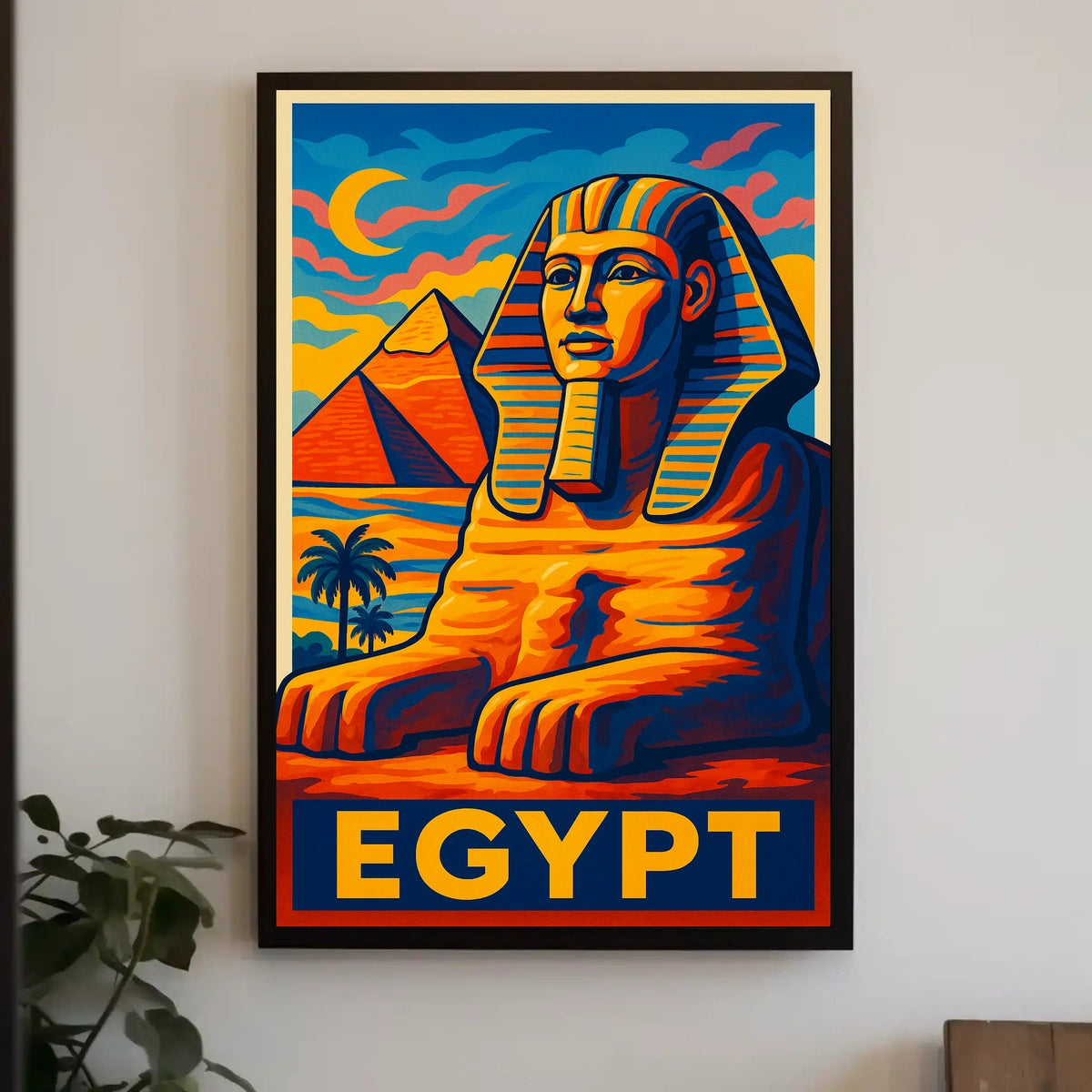 Egypt Travel Poster