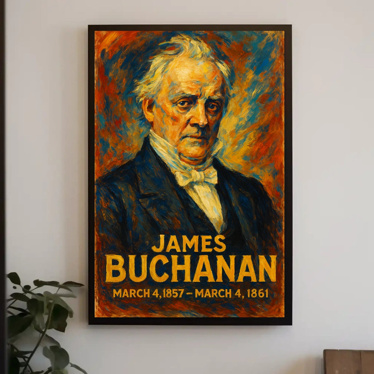 James Buchanan Poster