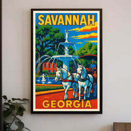 Savannah, Georgia Poster