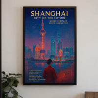 Shanghai City of the Future Poster