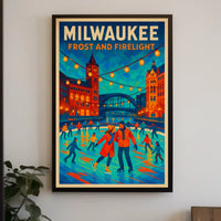Milwaukee Frost and Firelight Poster