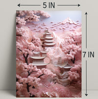Cherry Blossom Dreamscape Poster