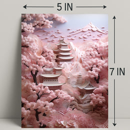 Cherry Blossom Dreamscape Poster