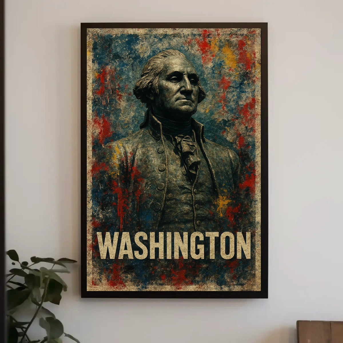 George Washington 1st President Poster