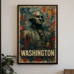 George Washington 1st President Poster