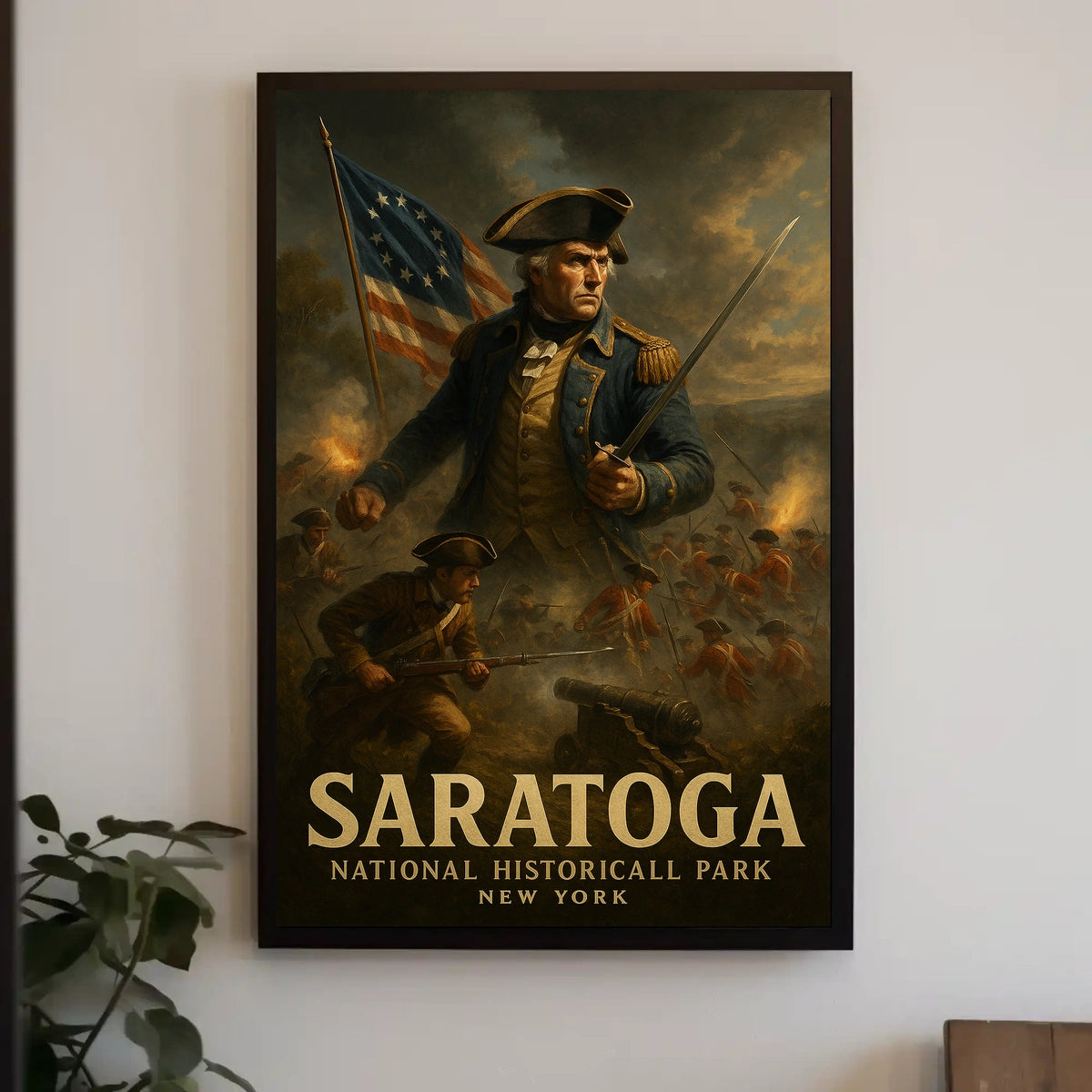 Saratoga National Historical Park Poster