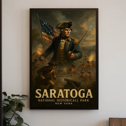 Saratoga National Historical Park Poster