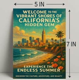 Welcome to Californias Hidden Gem Poster PosterGoat
