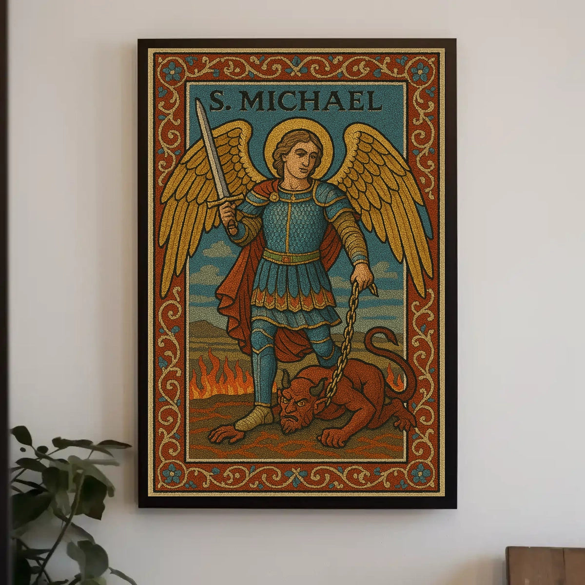 Saint Michael The Archangel Poster