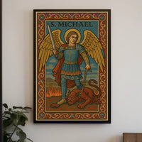 Saint Michael The Archangel Poster
