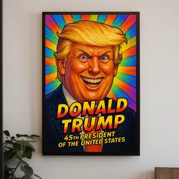 Donald Trump – 45th President Poster PosterGoat