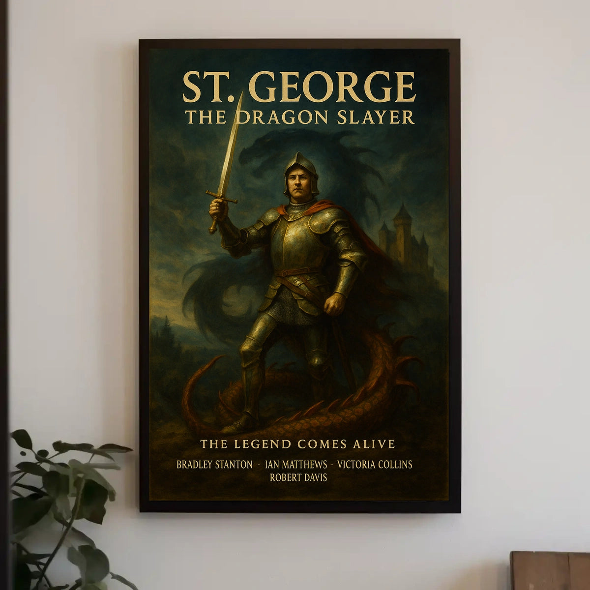St. George The Dragon Slayer Poster