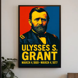 Ulysses S. Grant 18Th President Poster