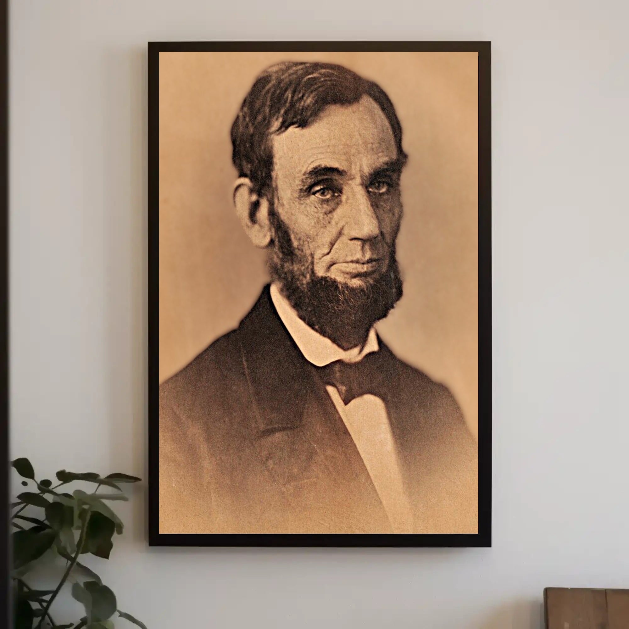 Young Abraham Lincoln Posed Portrait Poster PosterGoat