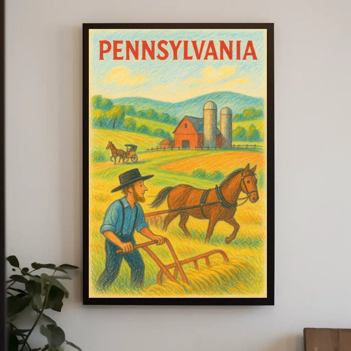 Pennsylvania Countryside Poster