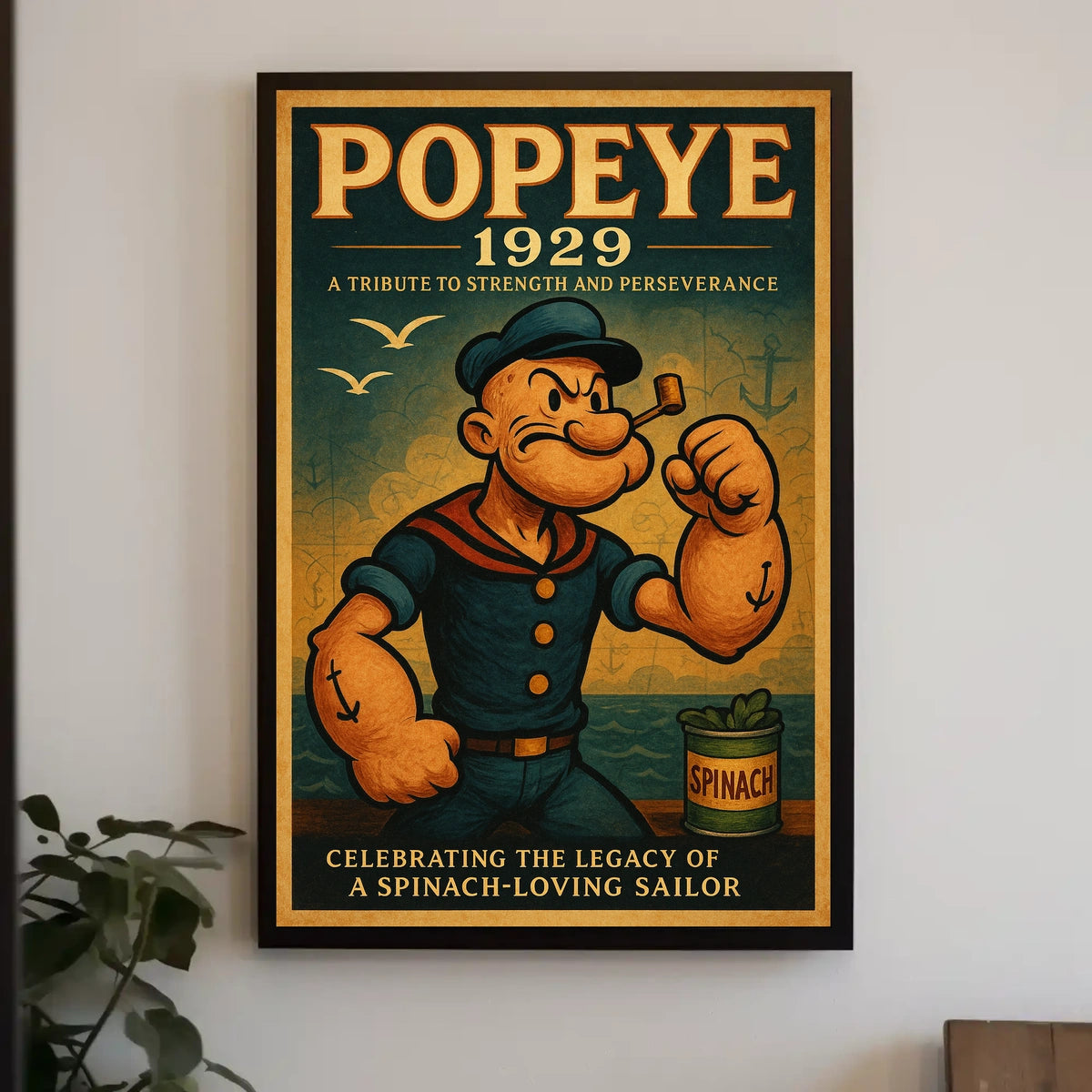 Popeye 1929 Art Poster POP-149