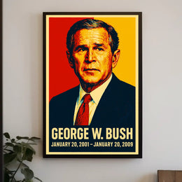 George W. Bush Poster