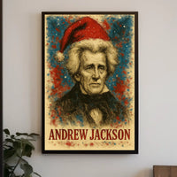 Andrew Jackson 7th President of the United States Christmas SeriesPoster