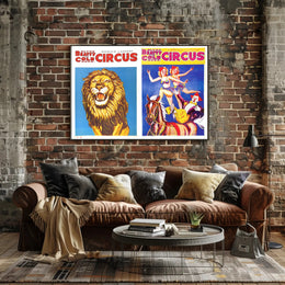 Clyde Beatty and Cole Bros. Circus – World's Largest Poster