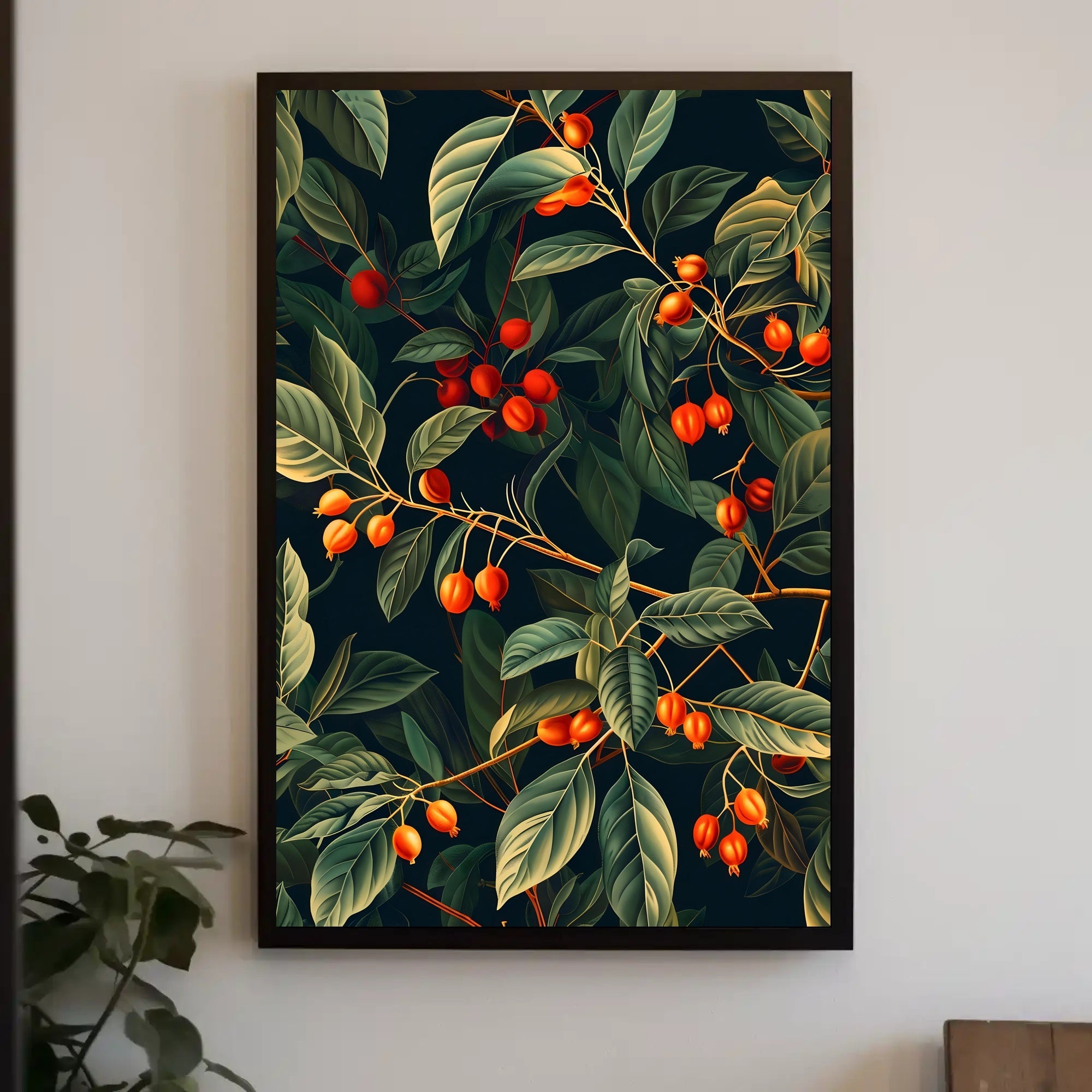 Botanical Elegance Wall Art Print