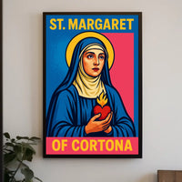 St. Margaret of Cortona Poster