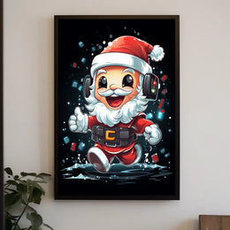 Festive Santa Adventure Poster