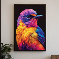 Vibrant Avian Artistry Poster