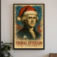 Thomas Jefferson 3rd President of the United States Christmas SeriesPoster