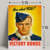 Buy Victory Bonds Poster PosterGoat
