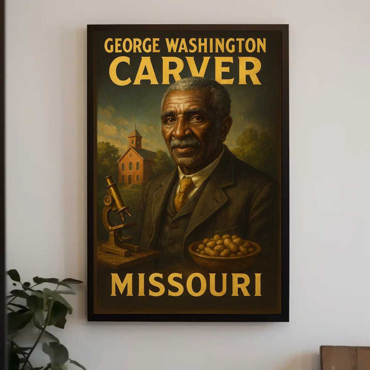 George Washington Carver Missouri Poster