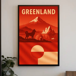 Greenland Adventure Poster
