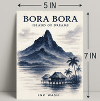 Bora Bora Island of Dreams Poster PosterGoat