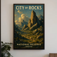 City Of Rocks National Reserve Poster