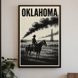Oklahoma Landscape Poster