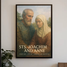 Saints Joachim And Anne Poster