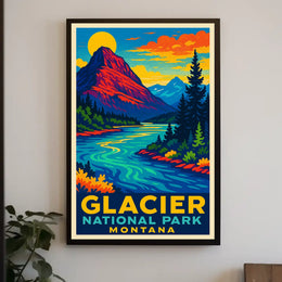 Glacier National Park Montana Poster