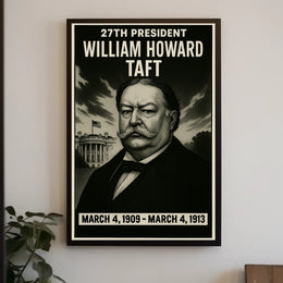 William Howard Taft 27Th President Poster