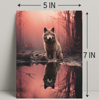 Reflections Of The Wild Poster PosterGoat