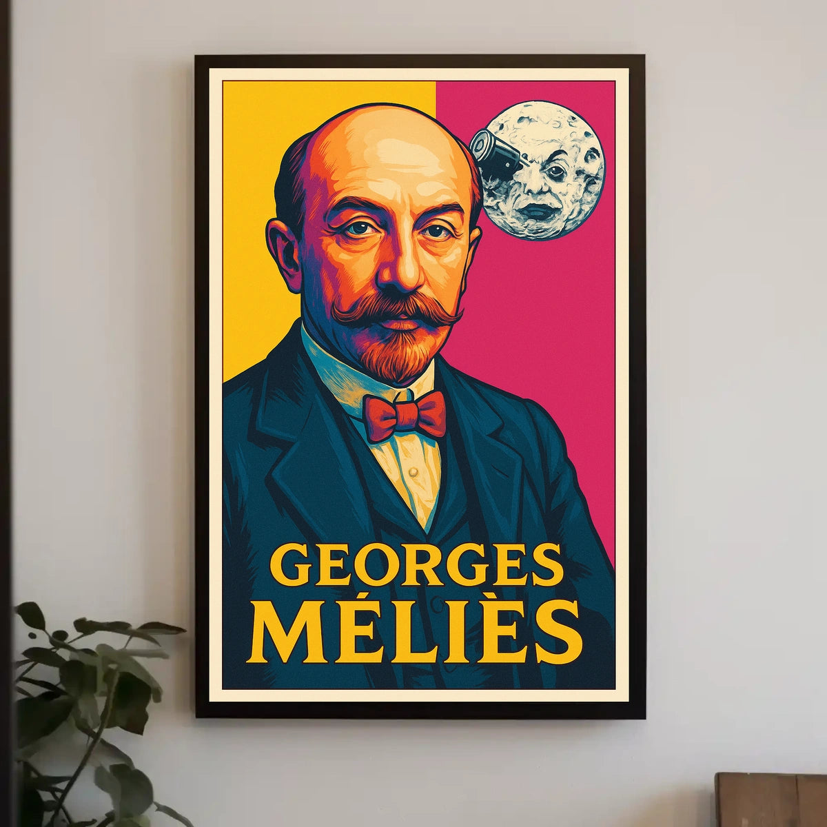Georges Méliès Cinematic Pioneer Poster