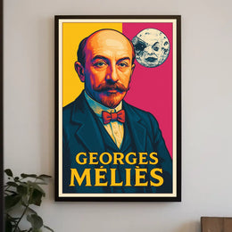 Georges Méliès Cinematic Pioneer Poster