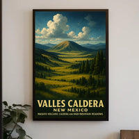 Valles Caldera New Mexico Poster