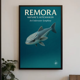Remora Natures Hitchhiker Poster