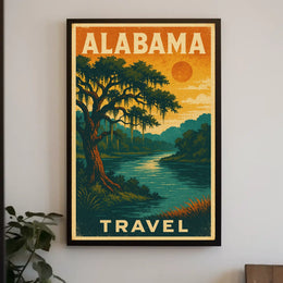 Explore Alabama Poster