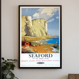 Seaford On The Sussex Coast Poster