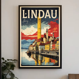 Lindau, Germany Poster