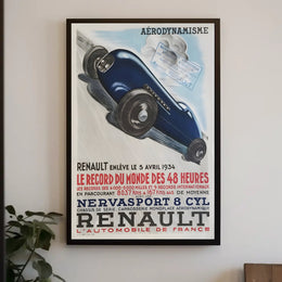 Renault NervaSport World Record Achievement Poster