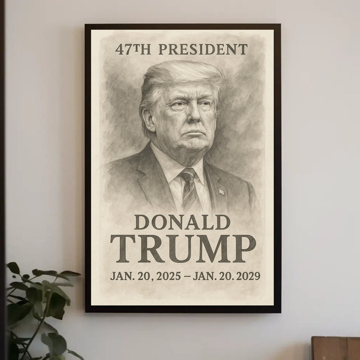 Donald Trump 47th President Poster