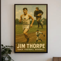 Jim Thorpe Athletic Legend Poster